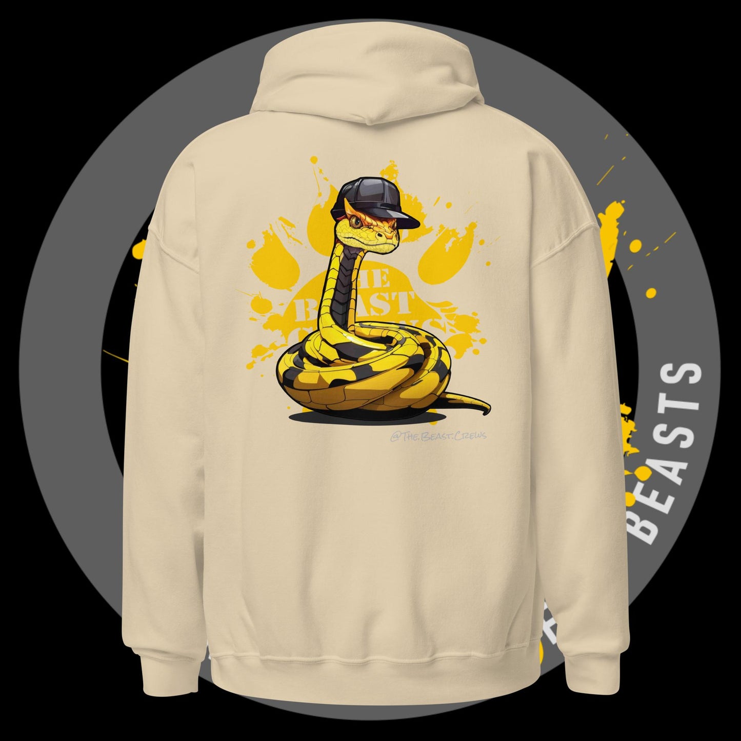 Unisex Hoodie - Horned Viper