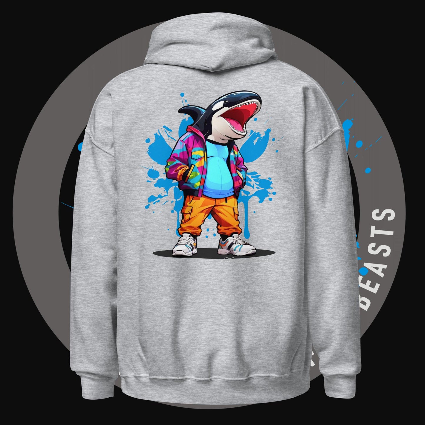Killer Whale Color - Unisex Hoodie