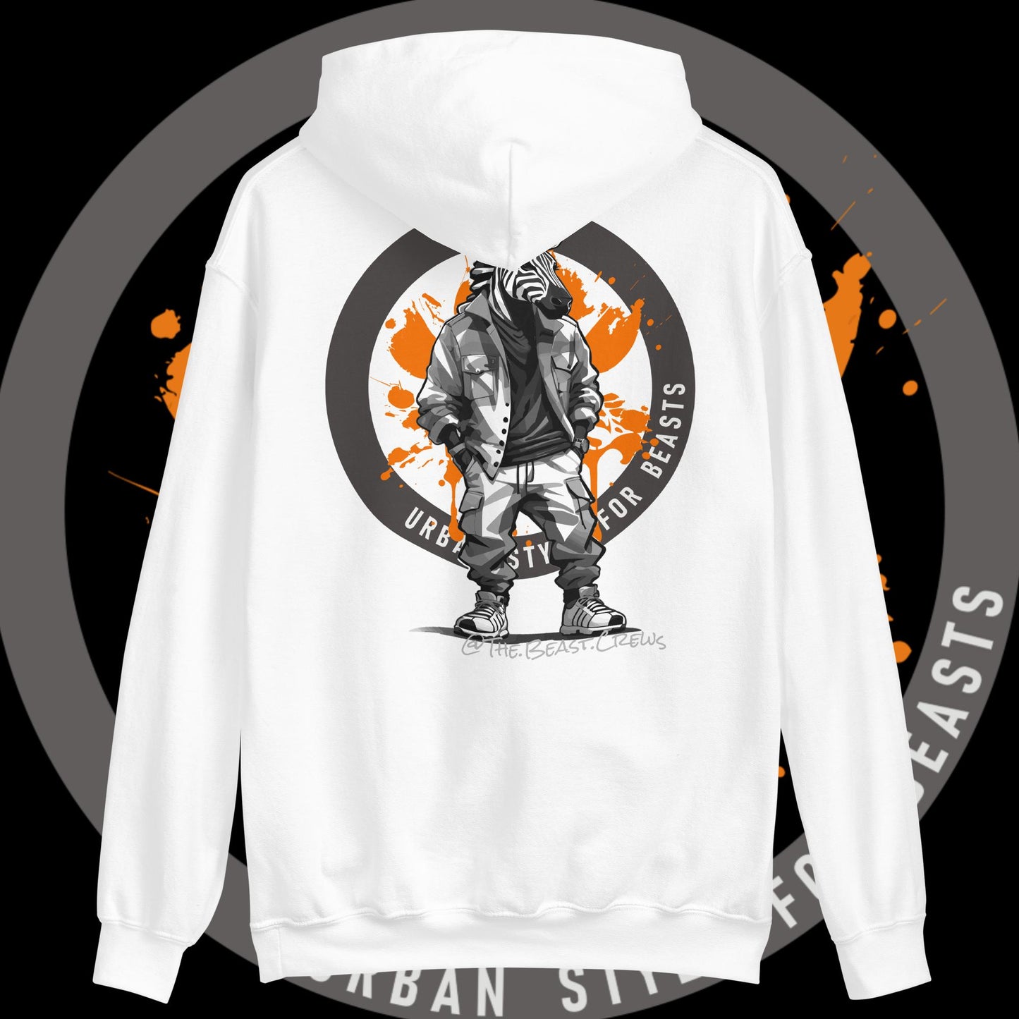 Zebra One Color - Unisex Hoodie