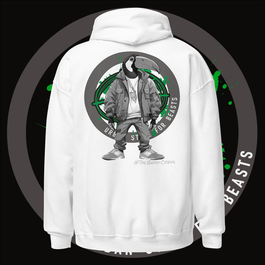 Toucan Grayscale - Unisex Hoodie