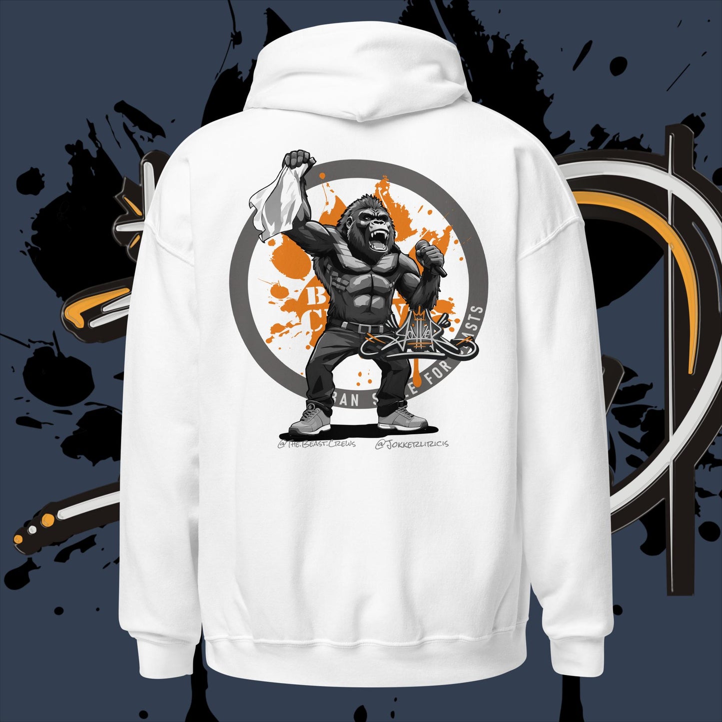 Jokker Grayscale - Unisex Hoodie