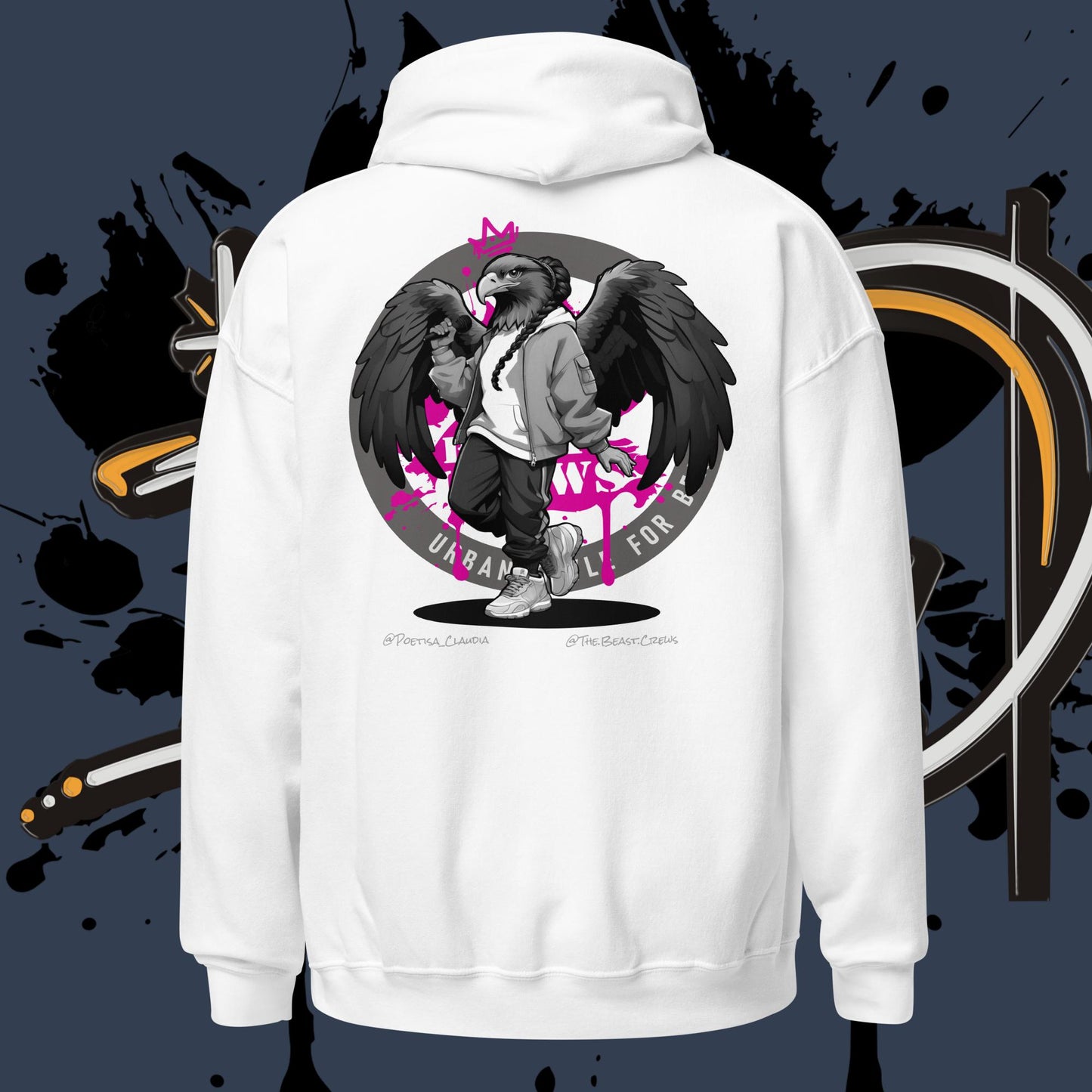 Poetisa Grayscale - Unisex Hoodie