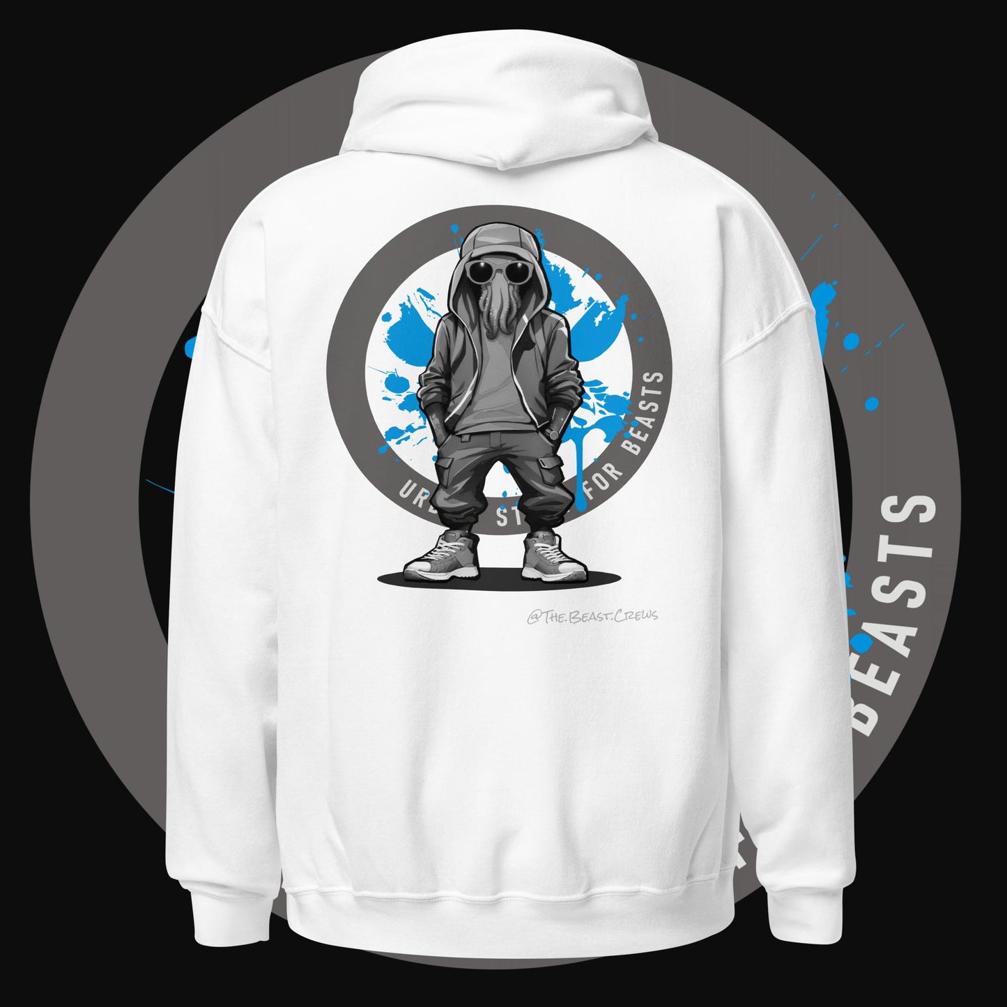 Octopus Grayscale - Unisex Hoodie