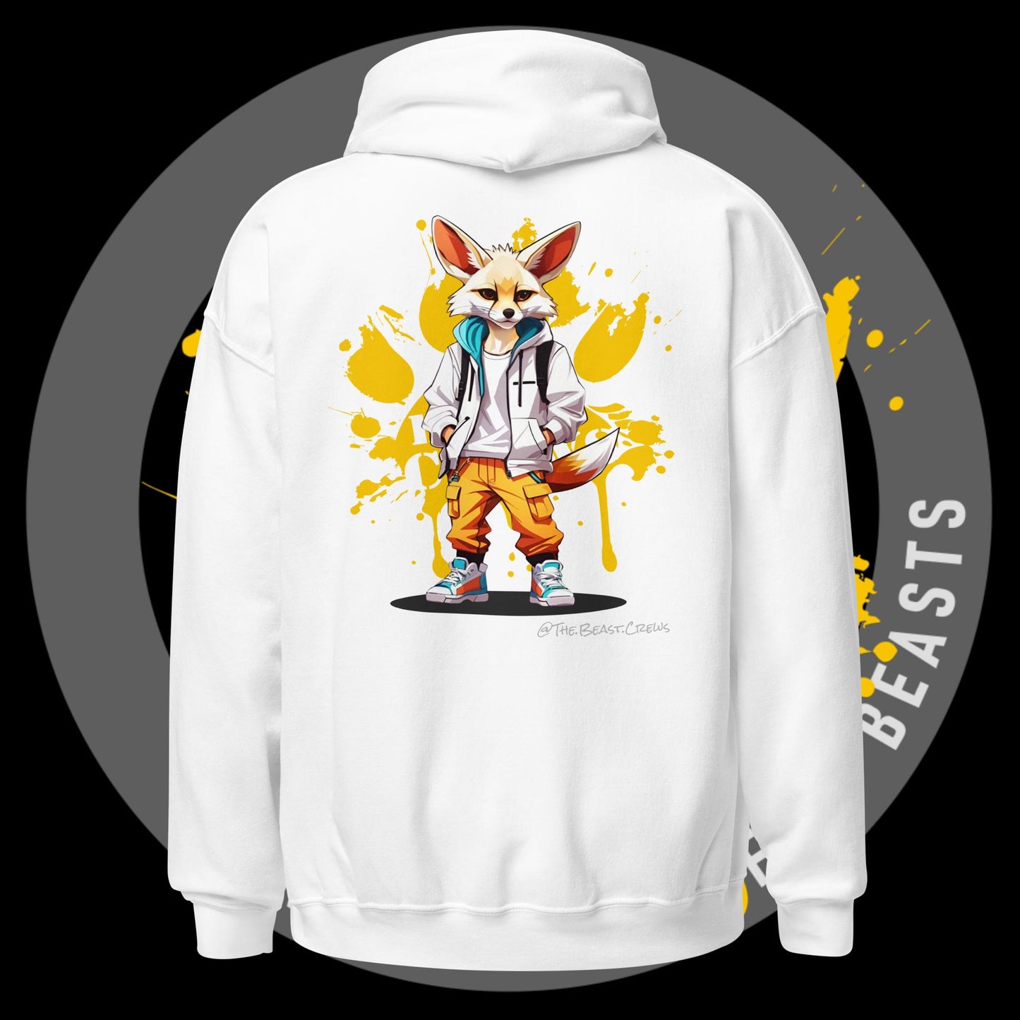 Unisex Hoodie - Fenec Fox